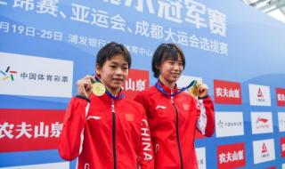 全红婵世锦赛夺冠了吗 全红婵陈芋汐夺金银
